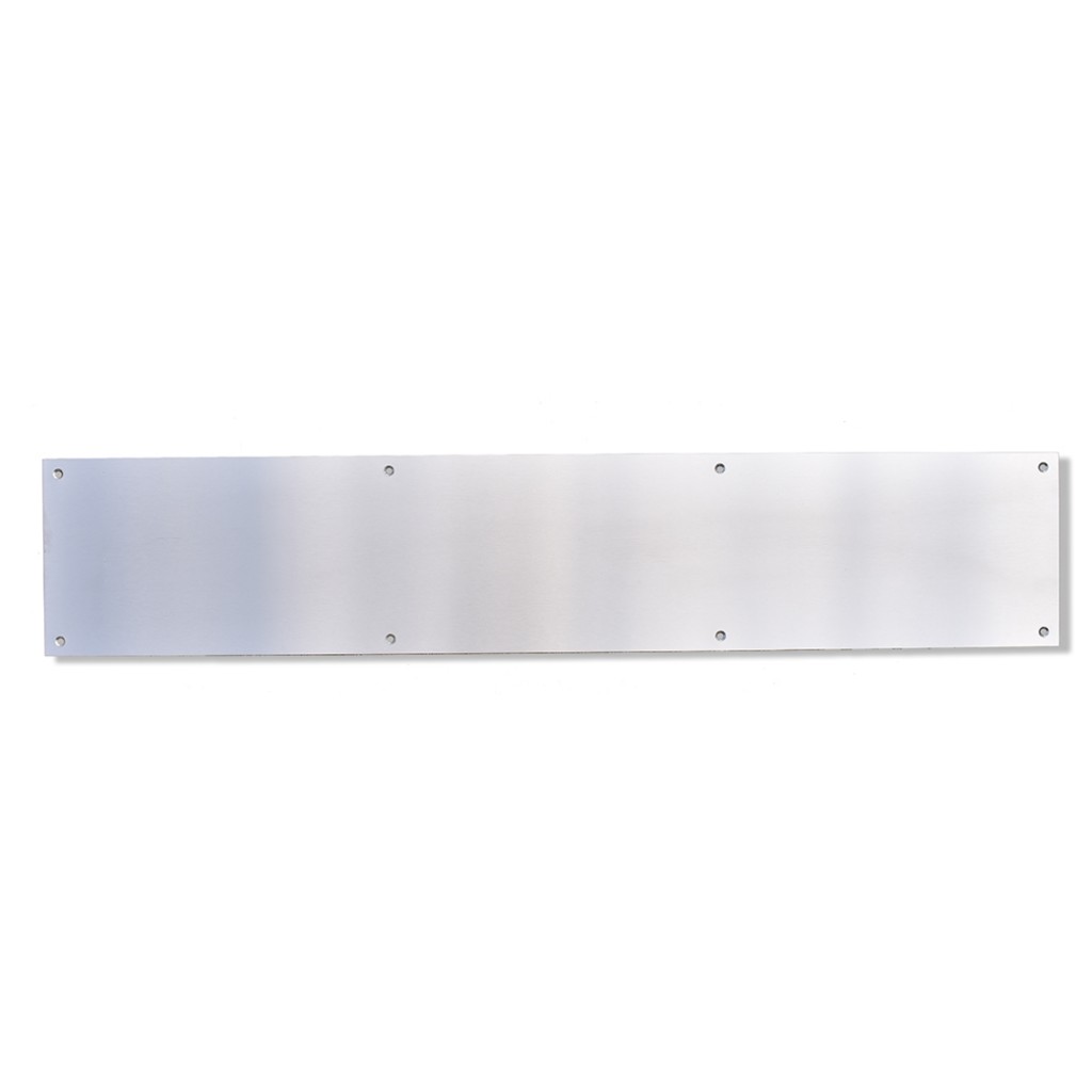 Stainless Steel Kick Plates (304 Grade) – Self-Sanitising Antimicrobial Satin Stainless Steel