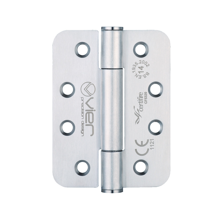 Extremely Heavy Duty Grade 14 Concealed Knuckle Hinges 102 x 76 x 3mm – Radius corners