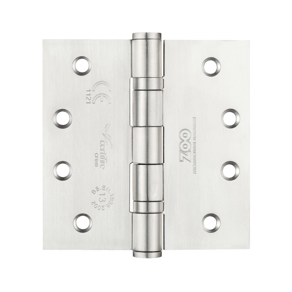 Antimicrobial Eco-Friendly Heavy Duty Projection Ball Bearing Hinges, 102 x 102 x 3mm