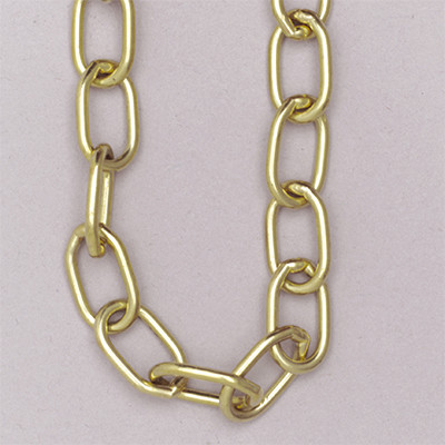 Brass link chain