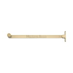 M Marcus Heritage Brass Fanlight Roller Stay 150mm