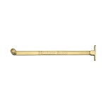 M Marcus Heritage Brass Fanlight Roller Stay 254mm