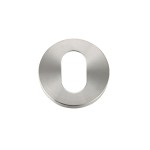 Oval Profile Concealed Fixing Escutcheons – Push on Rose – 52mm Ø