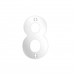 Numeral 8 - Available in 50mm, 75mm & 100mm