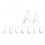 Letter A - Available in 75mm & 100mm
