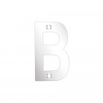 Letter  B -  Available in 75mm & 100mm. 
