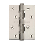 M Marcus Heritage Brass Ball Bearing Hinges 102mm x 76mm x 3mm
