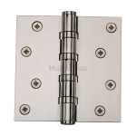 M Marcus Heritage Brass Hinge with Ball Bearing 102mm x 102mm x 3mm