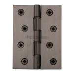 M Marcus Heritage Brass Hinge with Phosphor Washers 102mm x 76mm