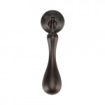M Marcus Heritage Brass Ornate Drop Down Cabinet Pull - 63mm length