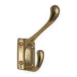 M Marcus Heritage Brass Ball End Hat & Coat Hook