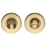 M Marcus Heritage Brass Thumbturn & Emergency Release for Bathroom & Bedroom Doors 46mm 