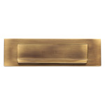 M Marcus Heritage Brass Gravity Letter Plate 280 x 80mm
