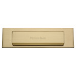 M Marcus Heritage Brass Gravity Letter Plate 280 x 80mm