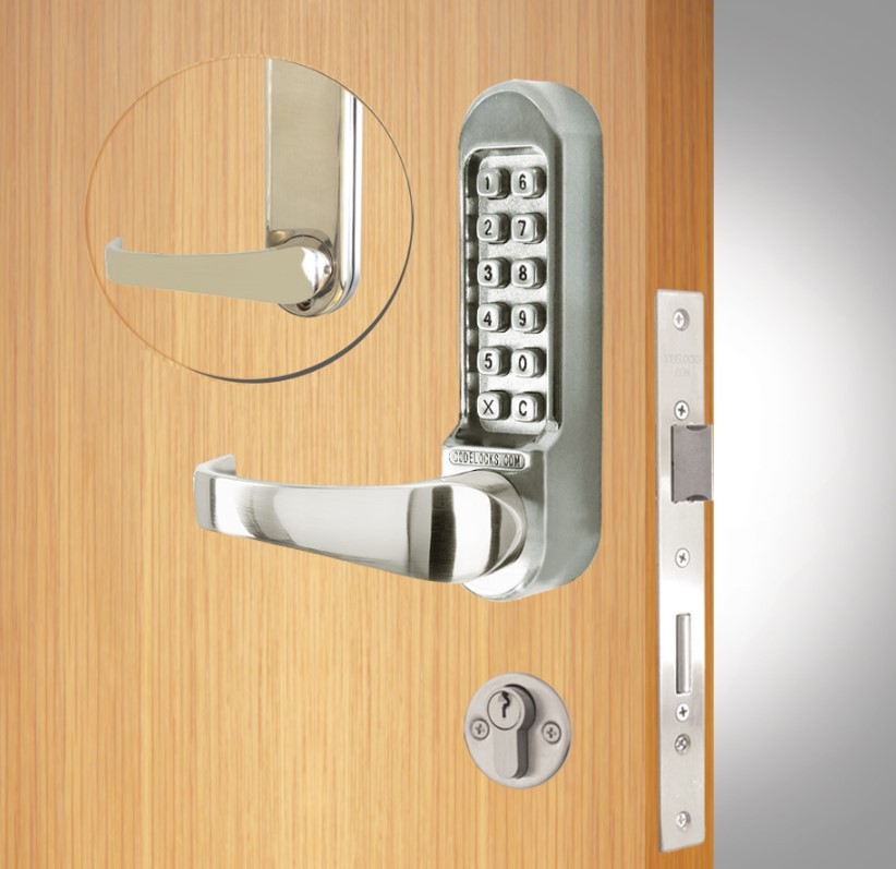 Codelocks CL520 & CL525 Heavy Duty Mortice Lock Mechanical Digital Door Lock