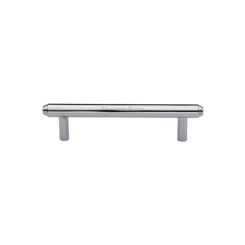 M Marcus Heritage Brass Cabinet Pull Stepped Design 96mm Centre to Centre
