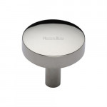 M Marcus Heritage Brass Tayo Design Domed Disc Cabinet Knob 32mm 