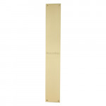 M Marcus Heritage Brass Flat Finger Plate 500mm x 76mm