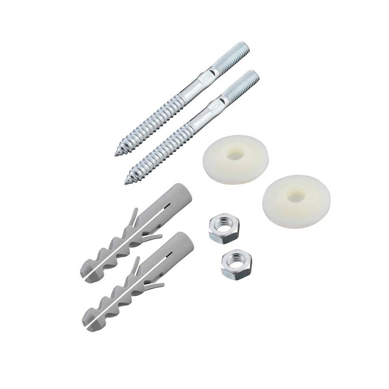 Ideal Standard Basin Fixing Set with 12cm Rag Bolts for Solid Walls