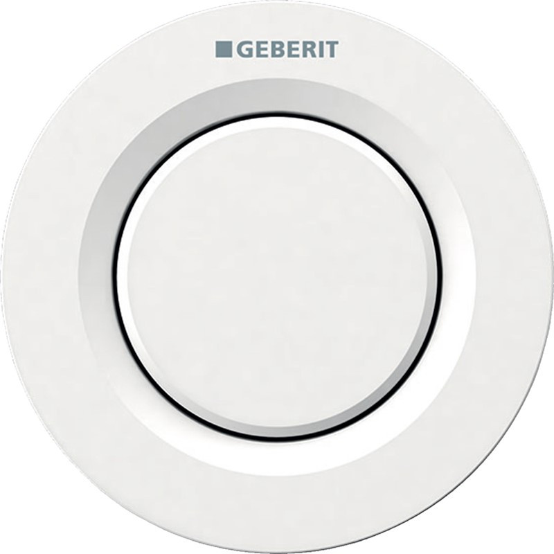 Geberit 116.041.11.1 Single Flush Pneumatic Button - White