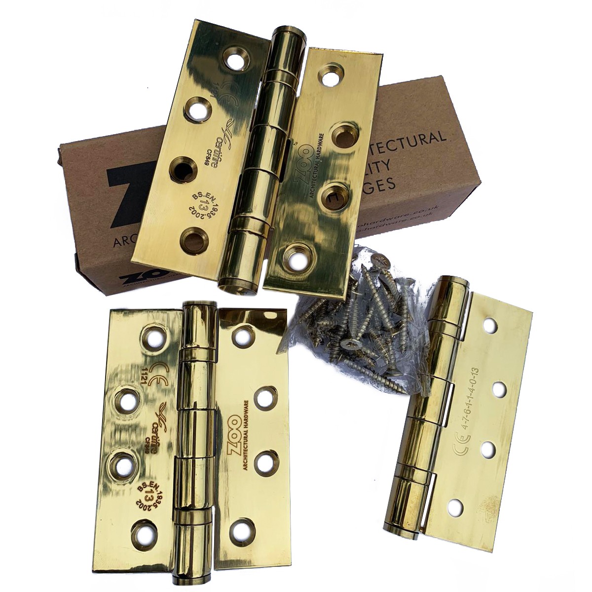 ONLINE BULK PURCHASES ONLY Polished Brass (PVD) Heavy Duty Ball