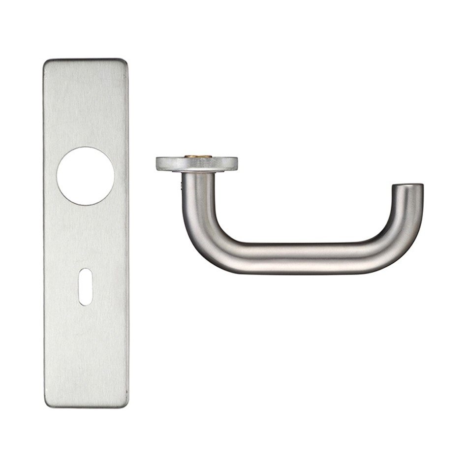 Traditional Lever Lock Furniture – Satin Stainless Steel