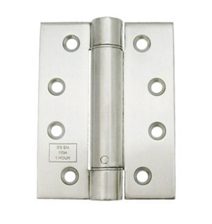 Antimicrobial Eco-Friendly Single Action Adjustable Spring Hinge Set, 102 x 76 x 3mm