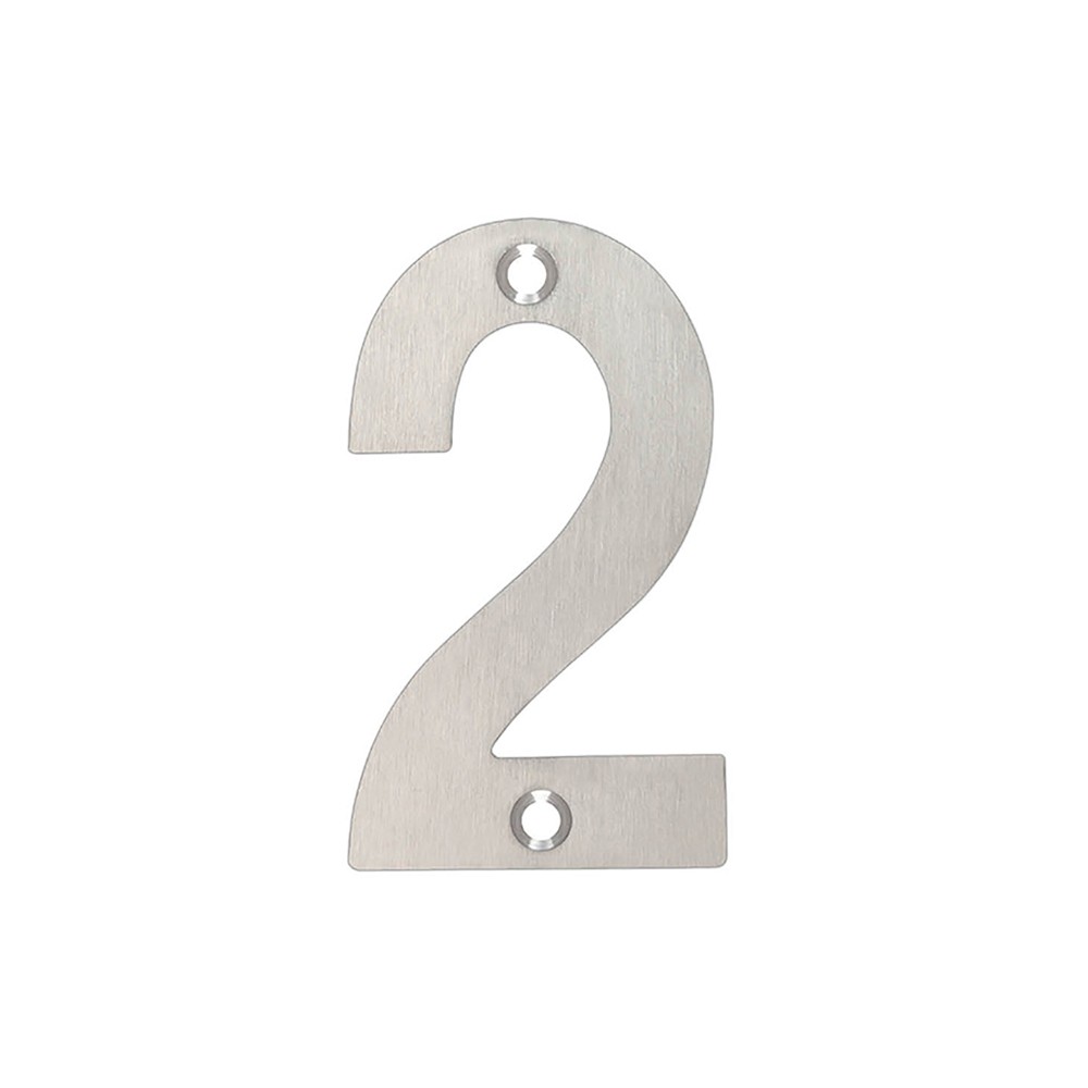 Number 2 – Available in 50mm, 75mm & 100mm – Antimicrobial Satin Stainless Steel