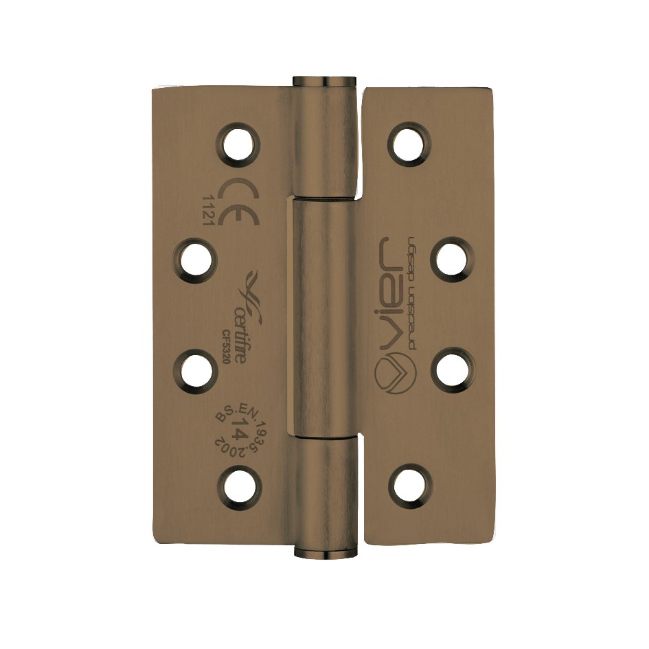 Extremely Heavy Duty Grade 14 Concealed Knuckle Hinges, 102 x 76 x 3mm