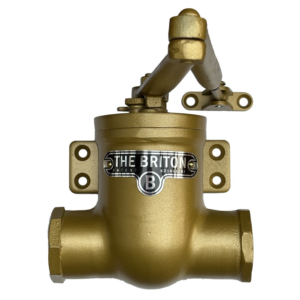 Briton 'B' and 'C' T-Shape Door Closers – Gold Sprayed