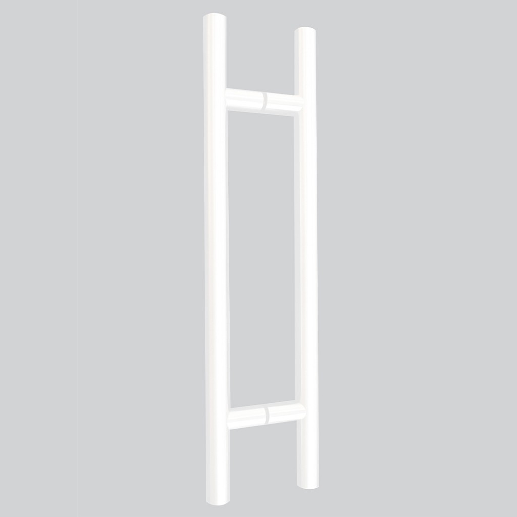 Guardsman Back to Back Fixing Pull Handles – Self-Sanitising Antimicrobial Matt White