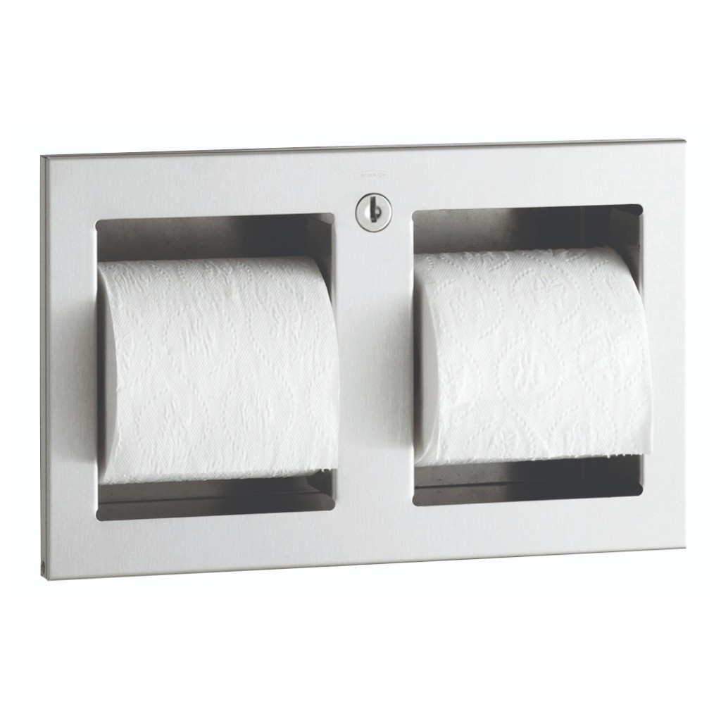 Bobrick B-35883 TrimLineSeries™ Recessed Multi-Roll Toilet Tissue Dispenser