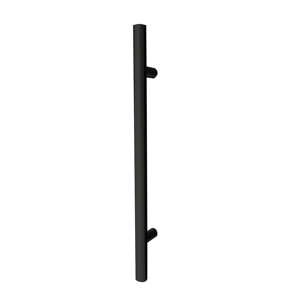 Guardsman Bolt Fixing Pull Handle – Self-Sanitising Antimicrobial Matt Black