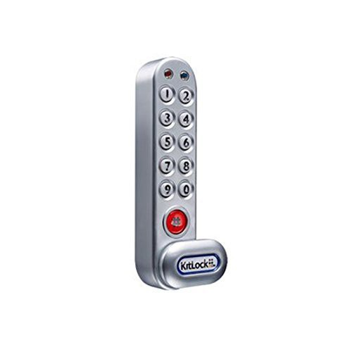 KitLock Medium Duty Locker & Cabinet Door Push Button Lock
