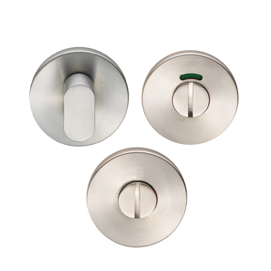 Carlisle Brass Eurospec Thumbturn and Release 52mm Ø - Satin Stainless Steel