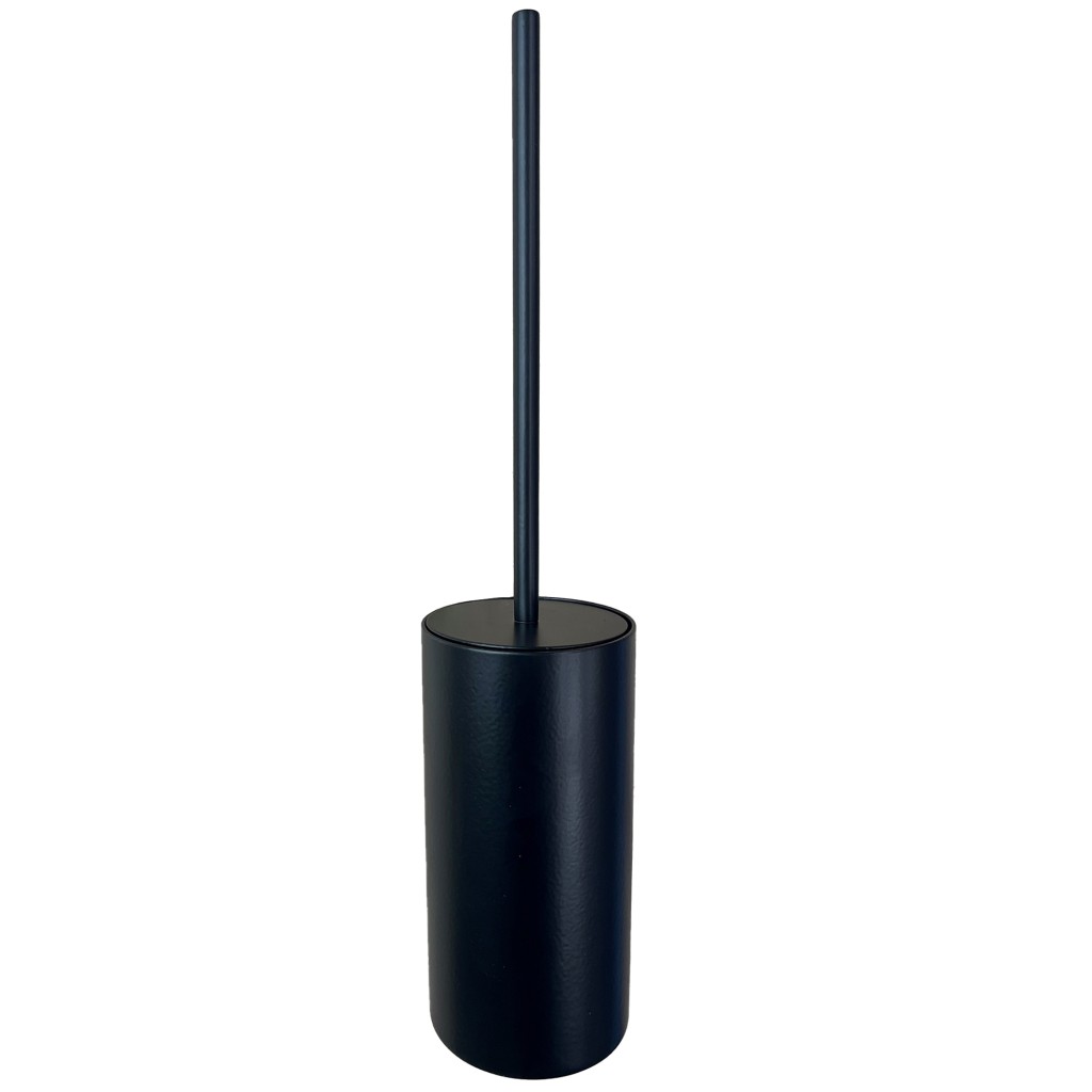 Allgood Modric 2445N Wall Mounted Toilet Brush and Holder - Antimicrobial Matt Black