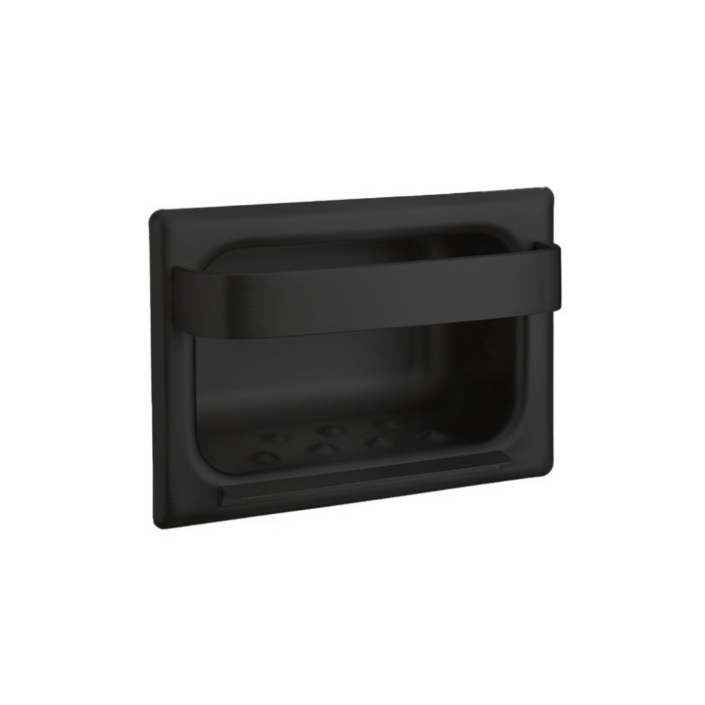 Bobrick B-4390 Recessed Heavy-Duty Soap Dish and Bar