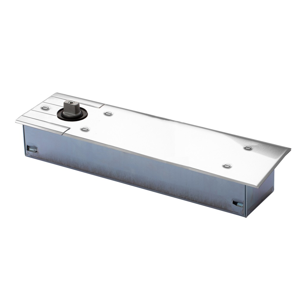 Universal Adjustable Power Single & Double Action Floor Springs – Polished Stainless Steel 