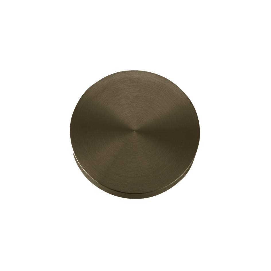 Blank Profile Concealed Fixing Escutcheons – Push on Rose – 52mm Ø – Adonic Matt Bronze