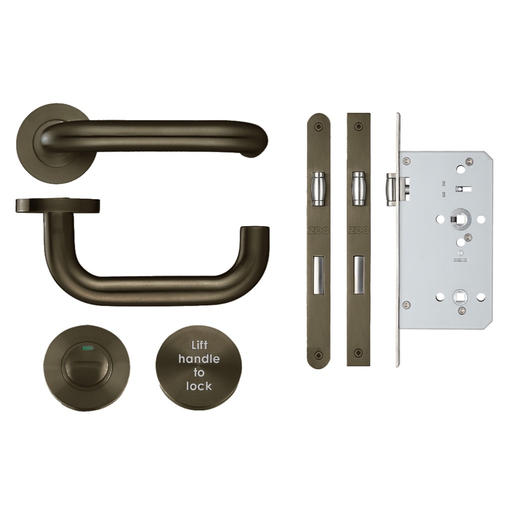 Lift to Lock Bathroom Set (DDA) – Adonic Matt Bronze