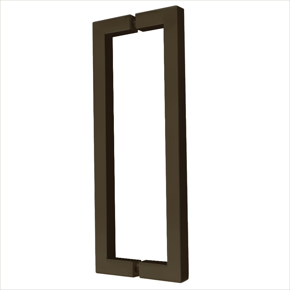 Square Section Pull Handles – Back to Back Fixing – Adonic Matt Bronze