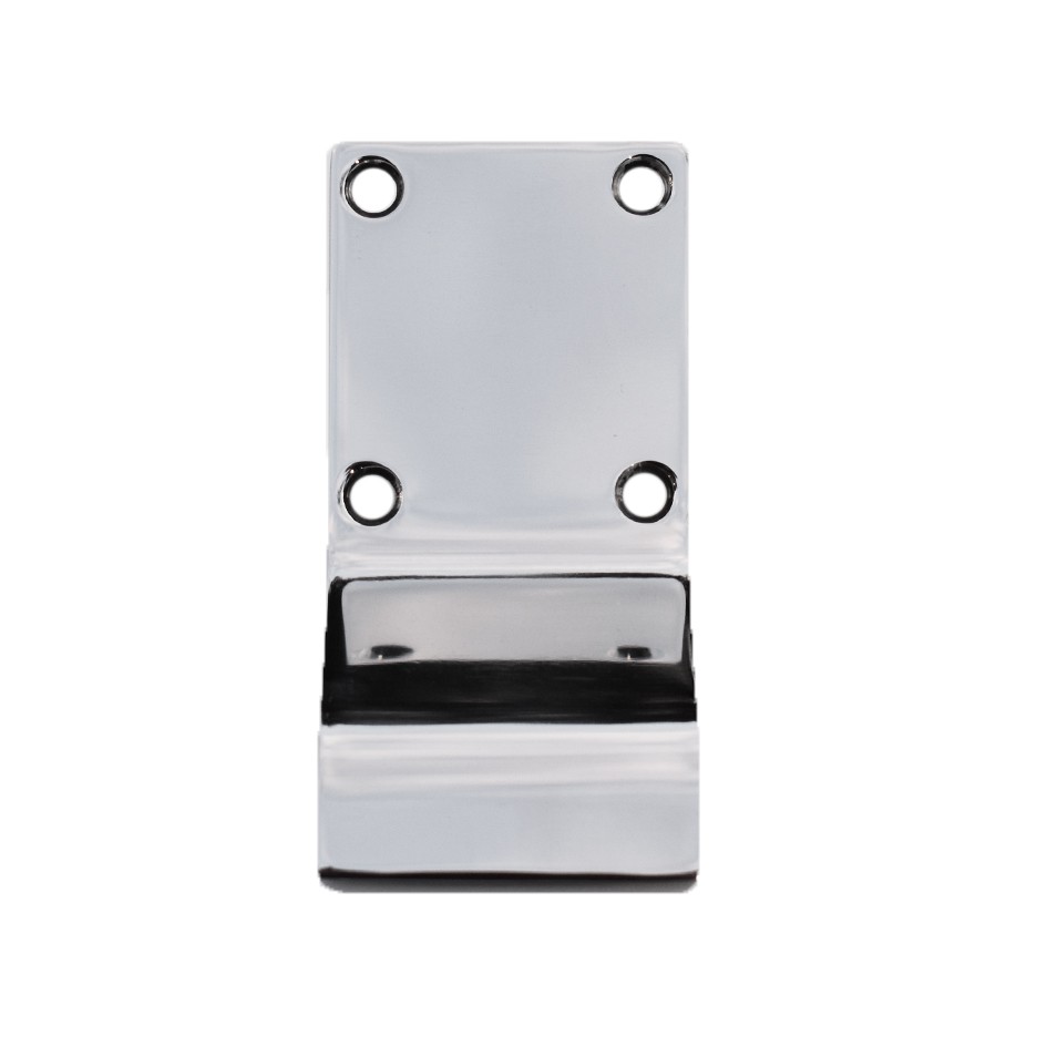 Blank Cylinder & Key Door Pulls – Polished Stainless Steel 