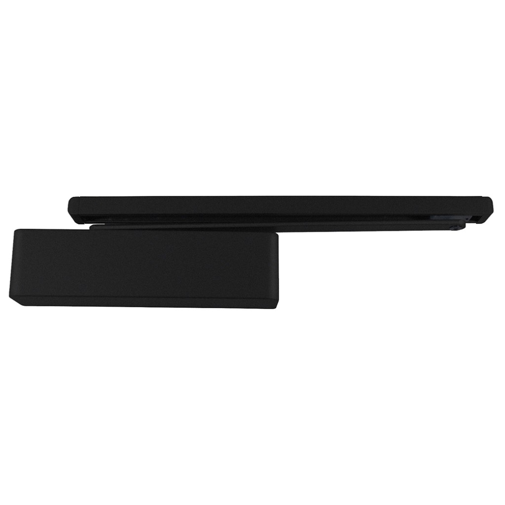 Heavy Duty Adjustable Power “Easy Opening” Cam Action Door Closer – Matt Black