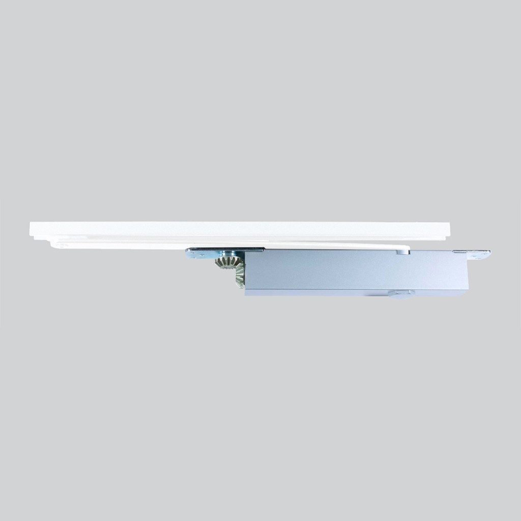 Medium Duty Adjustable Power Concealed Cam Action Door Closer - Matt White