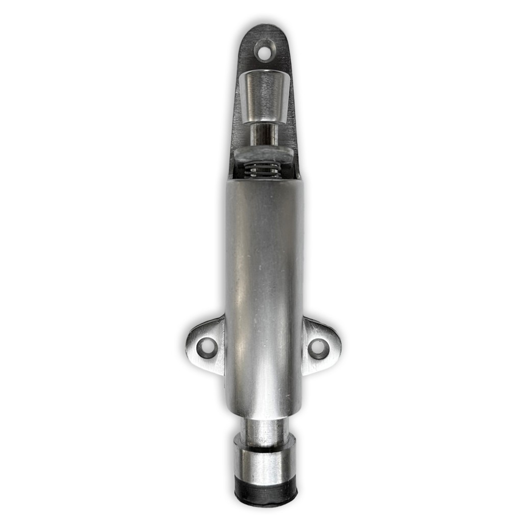 Foot Operated Door Holder – Satin Chrome Plate