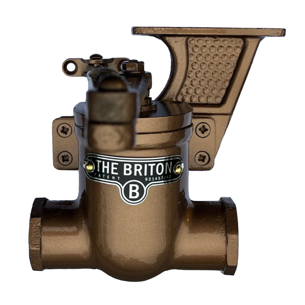 Briton 'B' and 'C' T-Shape Door Closers for Outward Opening 'Push Side' of the Door – Bronze Sprayed