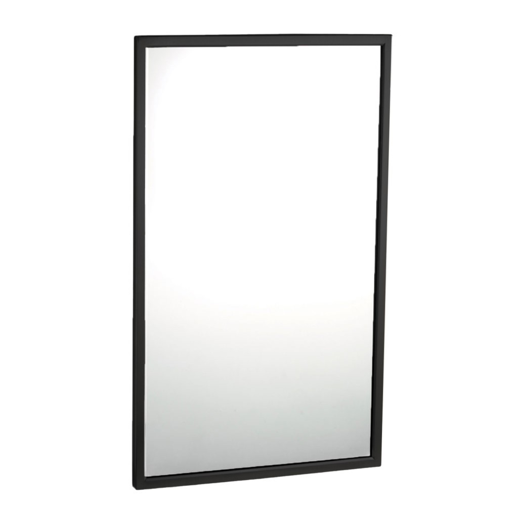 Bobrick B-2908 Series Standard Size Tempered Glass Welded-Frame Mirror