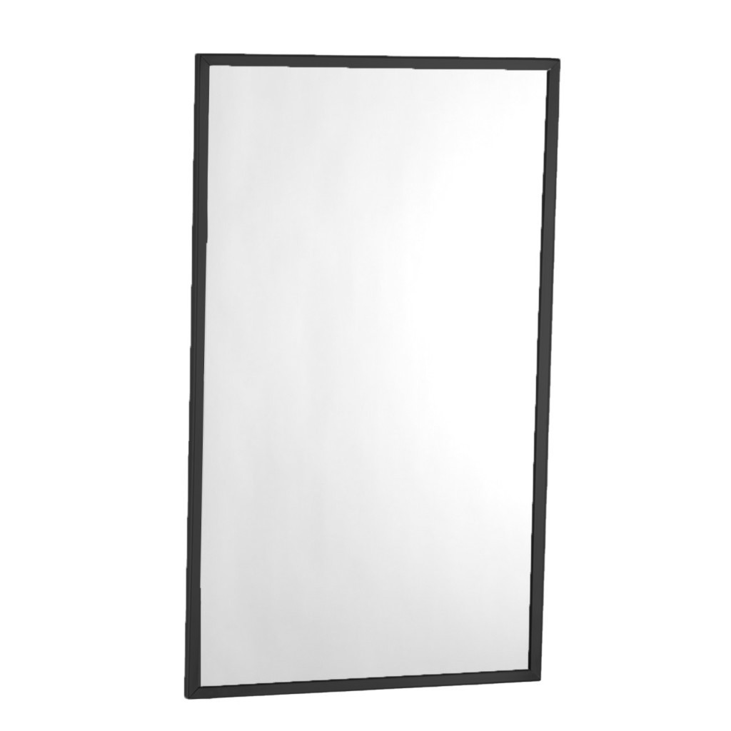 Bobrick B-1658 Series Standard Size Tempered Glass Channel Frame Mirror