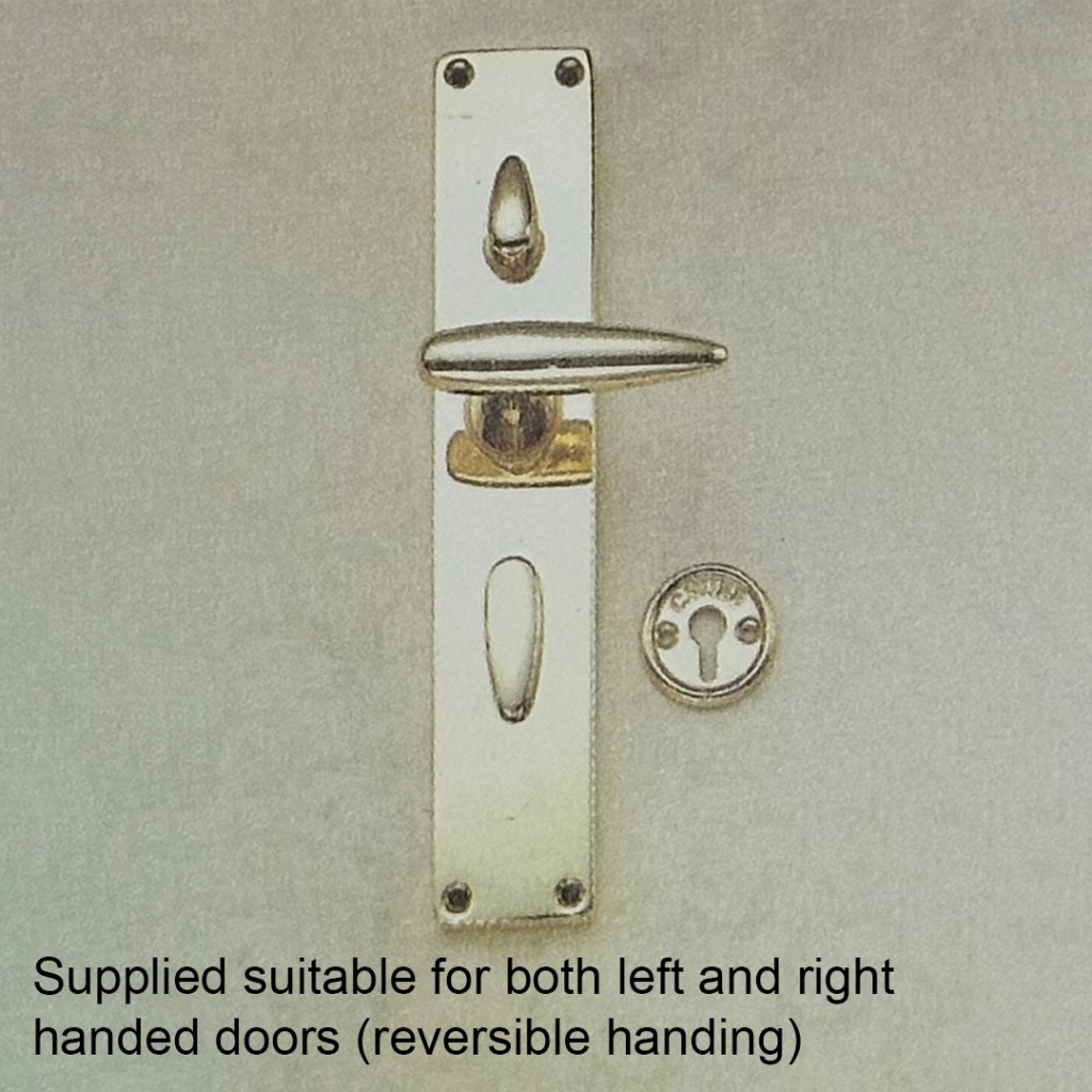 Chubb 3R35 'Torpedo' Lever Handle
