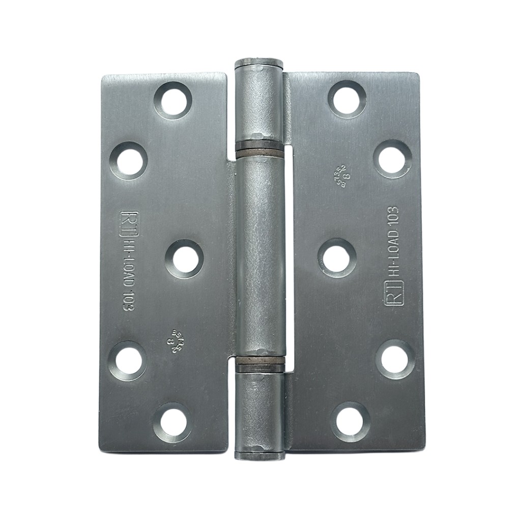 Royde & Tucker HI-LOAD H103 Three Knuckle Butt Hinges 100 x 86mm – Square corners